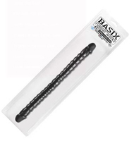 Basix Rubber 18 Inch Ribbed Double Dong