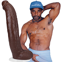 Brickzilla Realistic Giant Black Dildo Cock